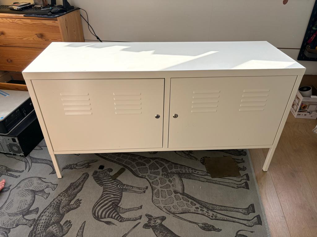 IKEA PS Kast, wit, Ophalen, Gebruikt, 100 tot 150 cm, Minder dan 100 cm