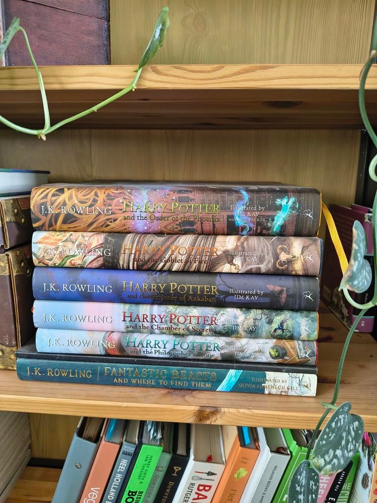 Harry Potter illustrated, Boeken, Ophalen of Verzenden