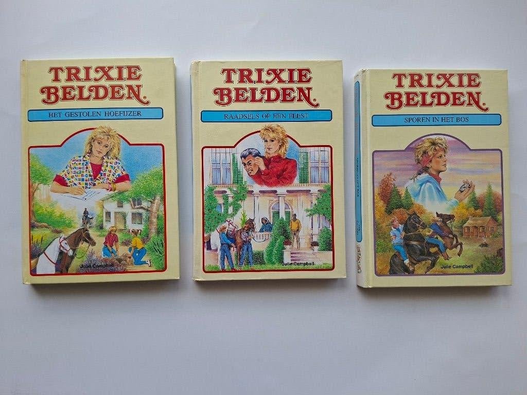 Trixie Belden  Het gestolen hoefijzer  e.a., Boeken, Julie Campbell, Non-fictie, Ophalen of Verzenden, Zo goed als nieuw