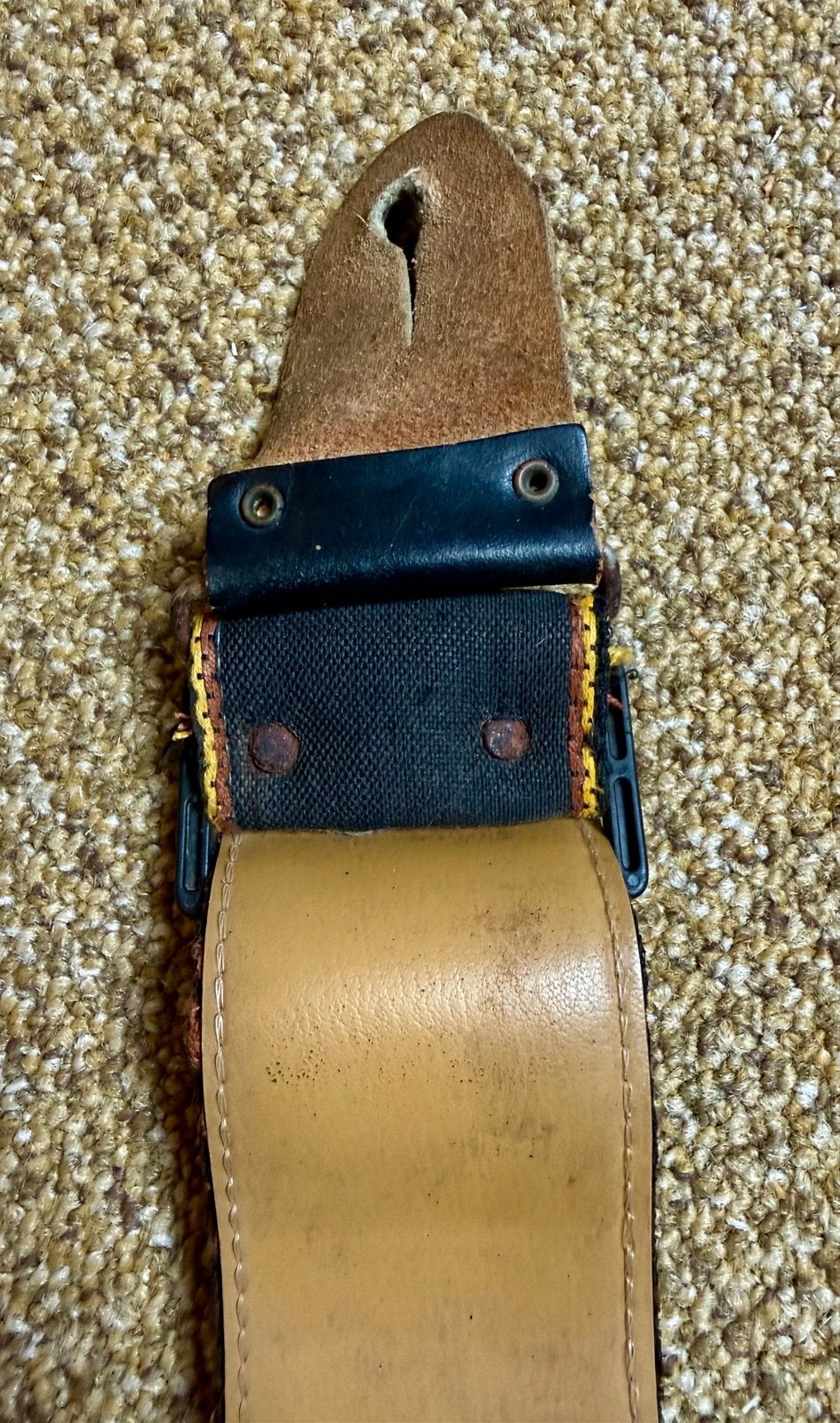 Vintage Fender gitaarband uit de jaren '70, Ophalen of Verzenden, Gebruikt, Elektrische gitaar