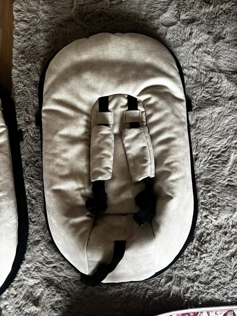 Kidsmill up E6 newborn set frame inclusief bekleding velours, Ophalen of Verzenden, Zo goed als nieuw