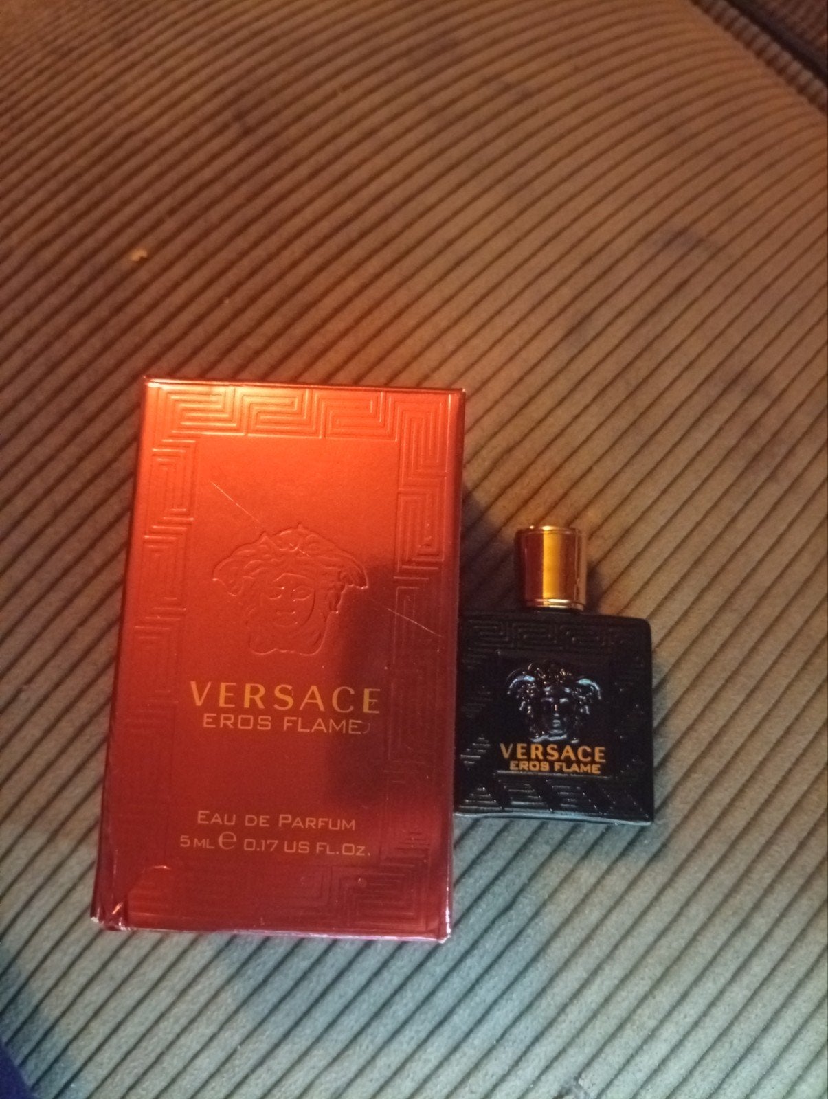 Versace Eros Flame Eau de Parfum 5ml - Miniatuur, Ophalen of Verzenden, Nieuw