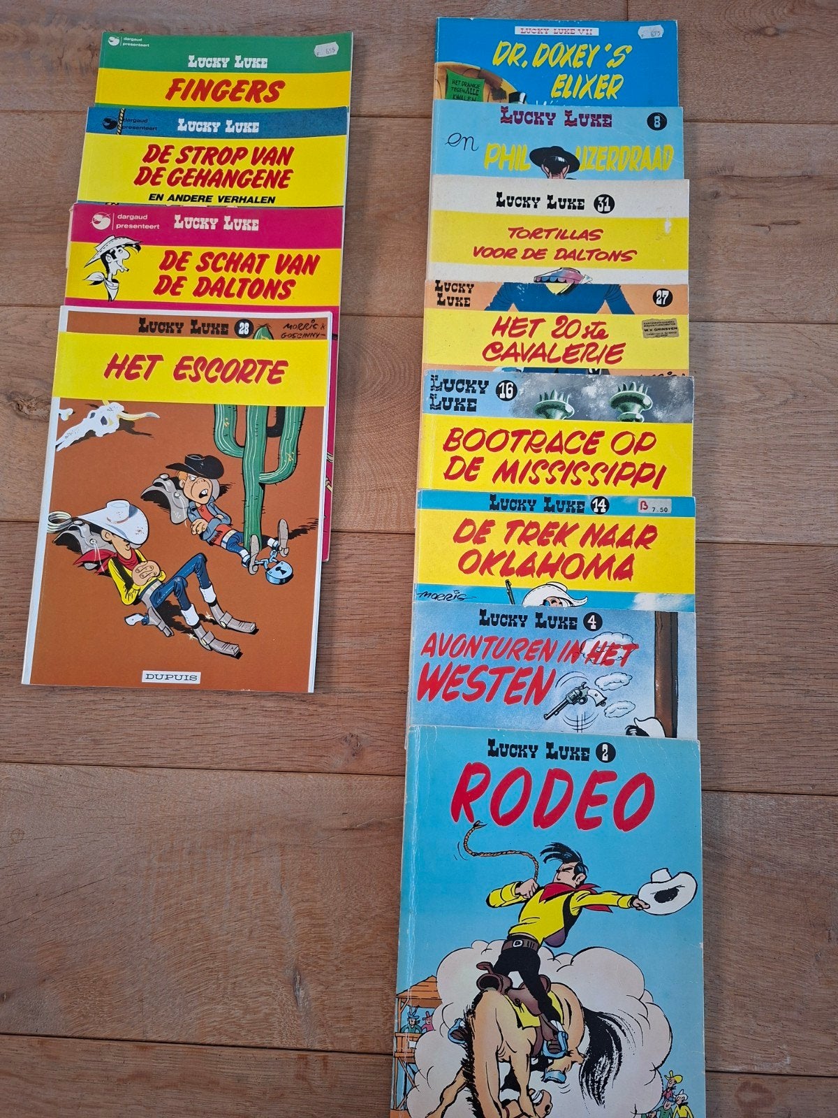 Lucky Luke, Meerdere stripboeken, Ophalen of Verzenden, Gelezen