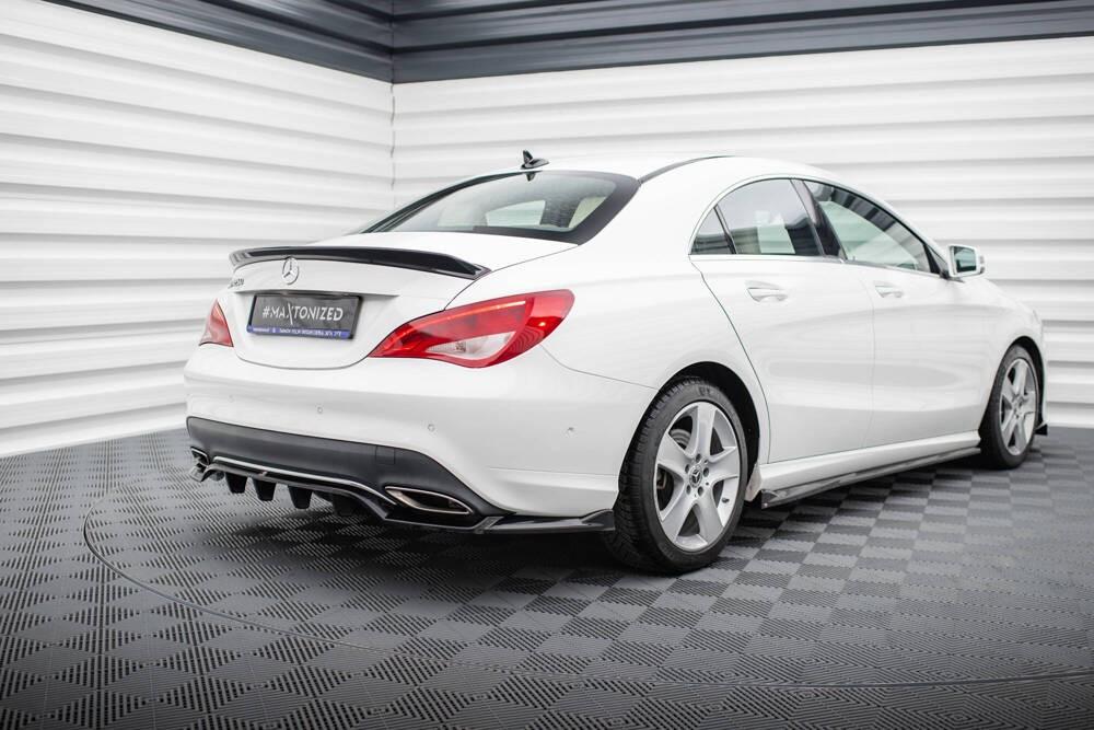 Voorlip sideskirt spoiler diffuser - Mercedes CLA C117 17-19, Ophalen of Verzenden