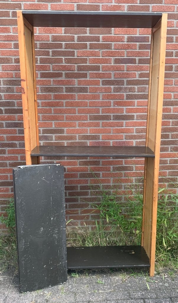 Lundia stelling met 5 planken 208 cm hoog100cm bij 40 cm, Ophalen, Gebruikt