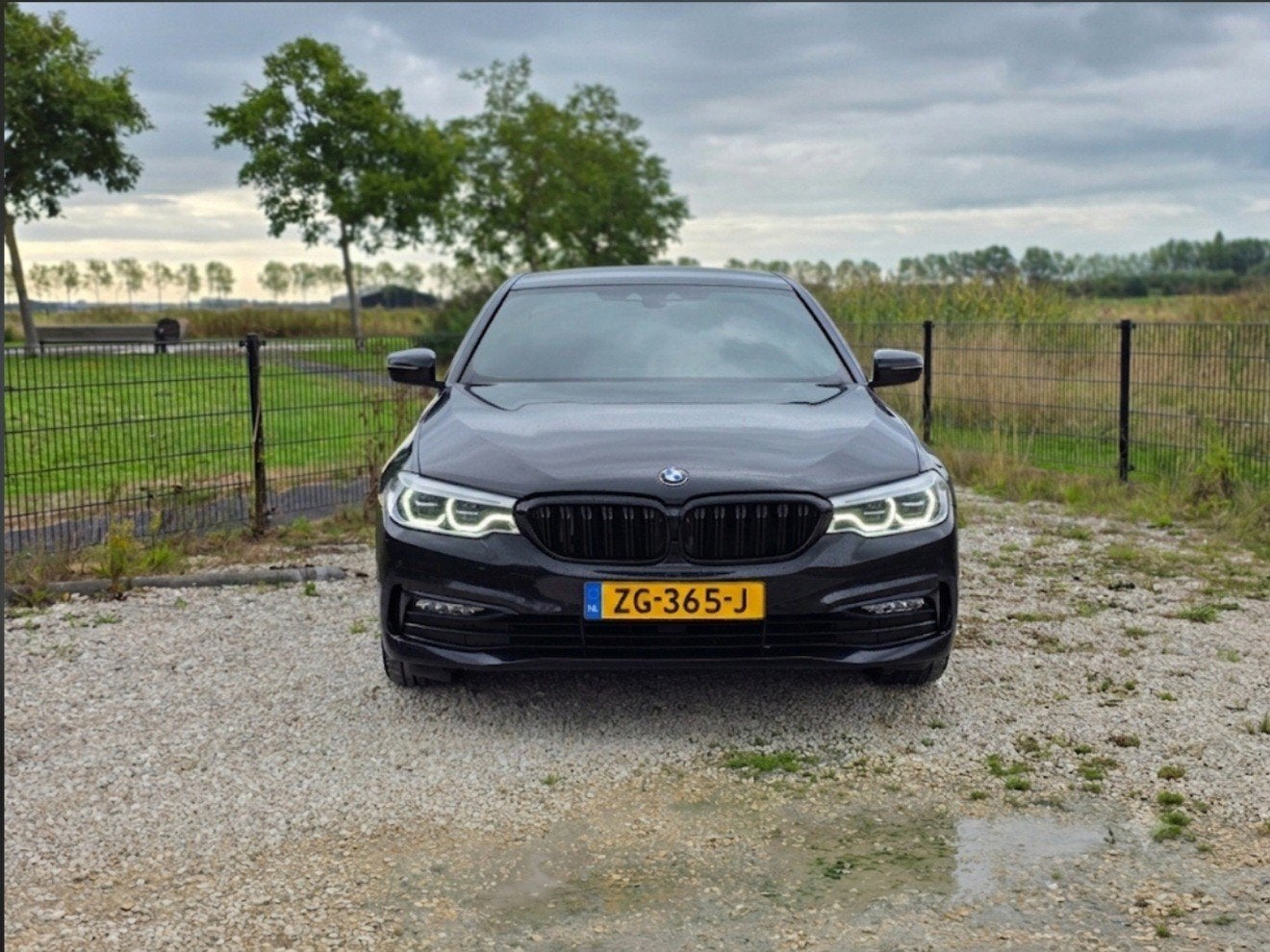 BMW 5-Serie 520d 190pk EDE Aut. 2019 Zwart, Auto's, BMW, Automaat, Achterwielaandrijving, 1995 cc, Zwart