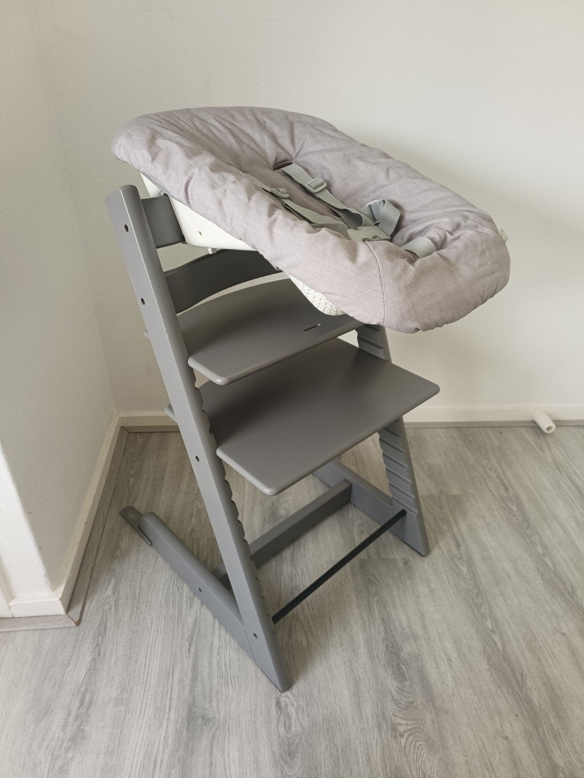 Foto 5 van Stokke Tripp Trapp storm grey+babyset,2standen newborn evt2x