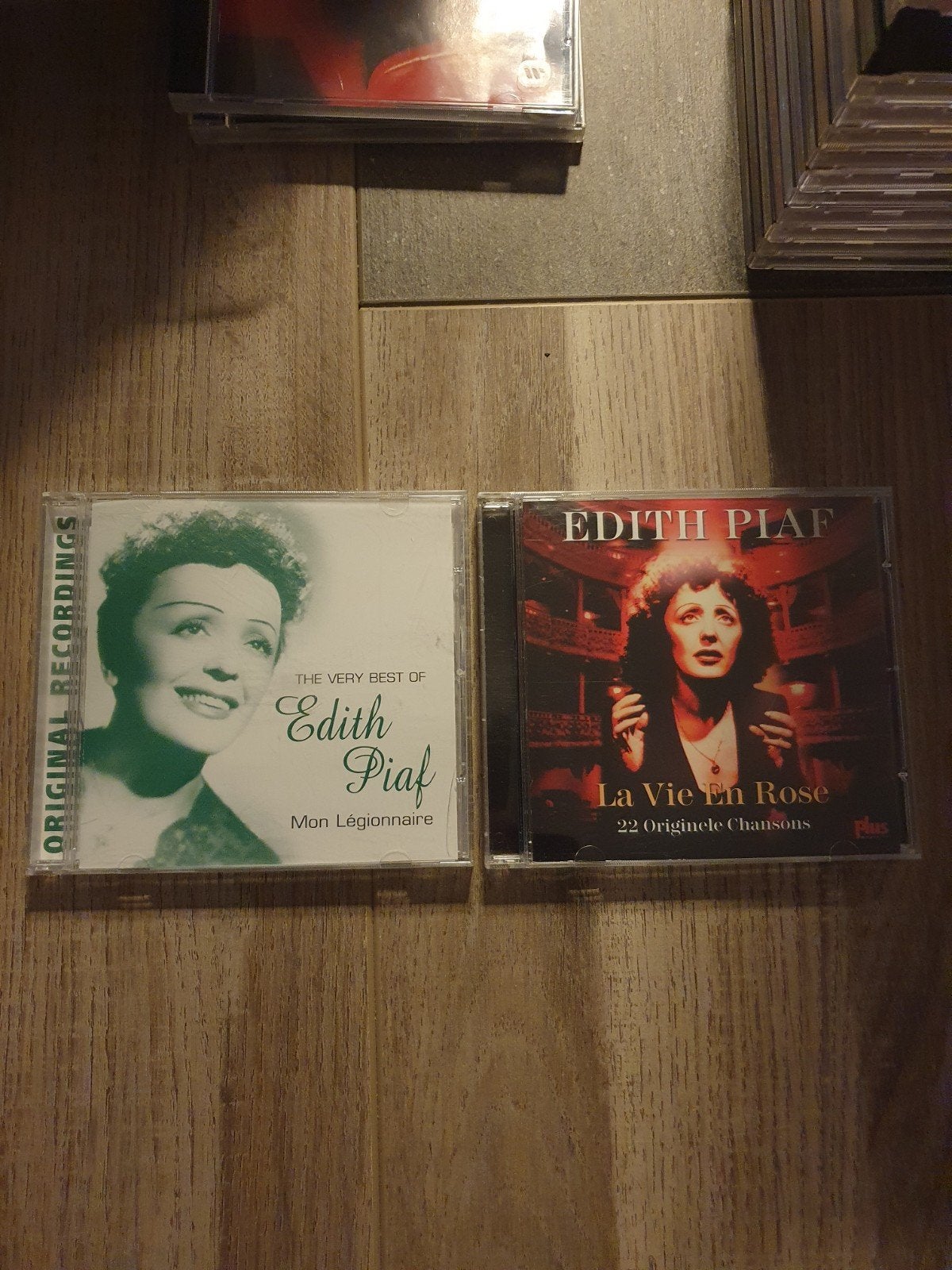 2x cd edith piaf, Cd's en Dvd's, Cd's | Franstalig, Ophalen of Verzenden, Zo goed als nieuw