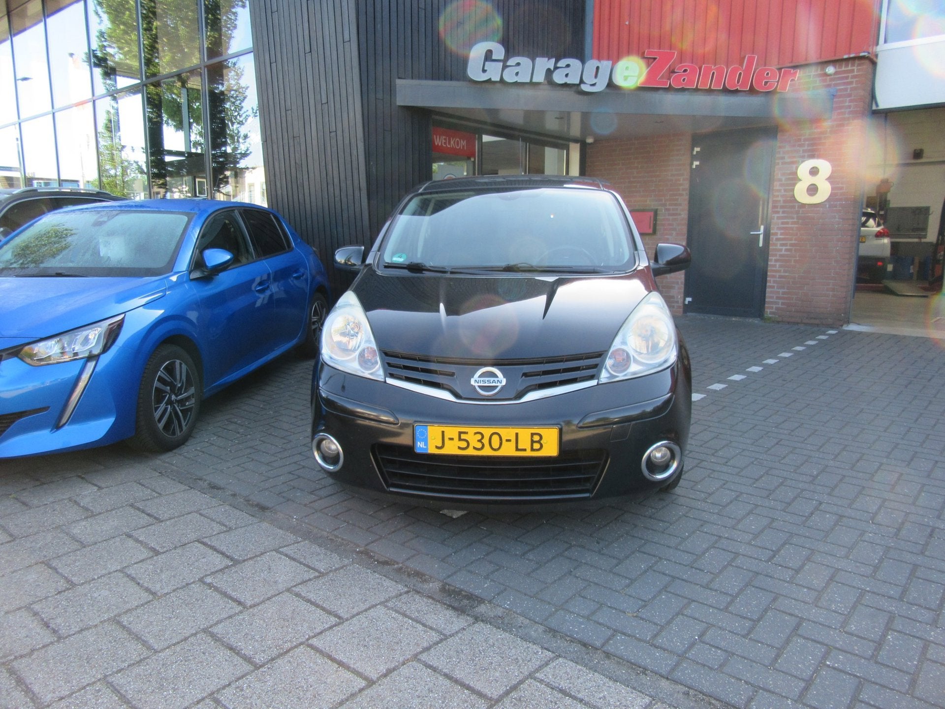 Nissan Note 1.4 Visia, Auto's, Voorwielaandrijving, Euro 5, Gebruikt, Zwart