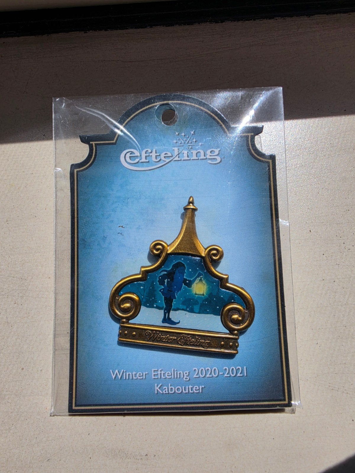 Efteling Winter Efteling Pin 2020-2021 Kabouter Nieuw, Ophalen of Verzenden