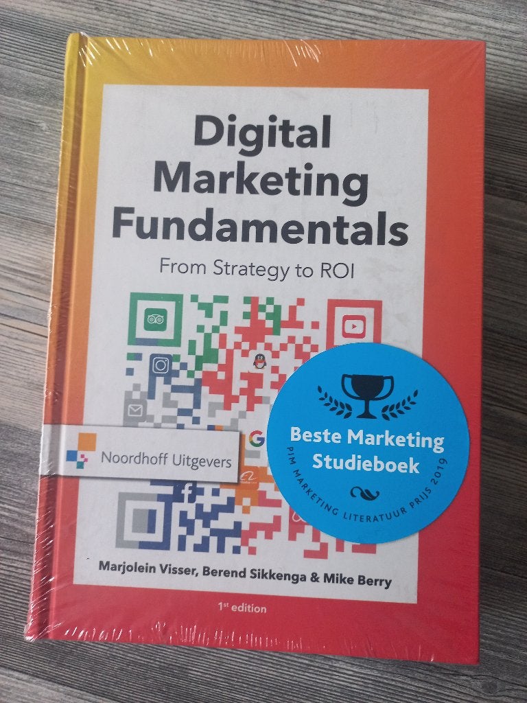 Nieuw! Digital marketing fundamentals - Marjolein Visser, Marjolein Visser; Berend Sikkenga, Nieuw, Alpha, HBO
