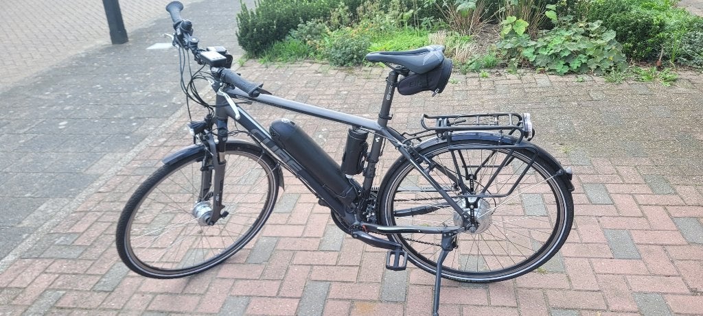 Unieke Custom-Built Cube Travel E-Bike (Nieuwe Accu!), Fietsen en Brommers, Ophalen, Gebruikt, Cube, 55 tot 59 cm