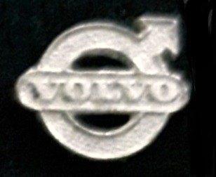 Volvo speld- zilverkleur, Verzamelen, Ophalen of Verzenden, Nieuw, Transport, Speldje of Pin