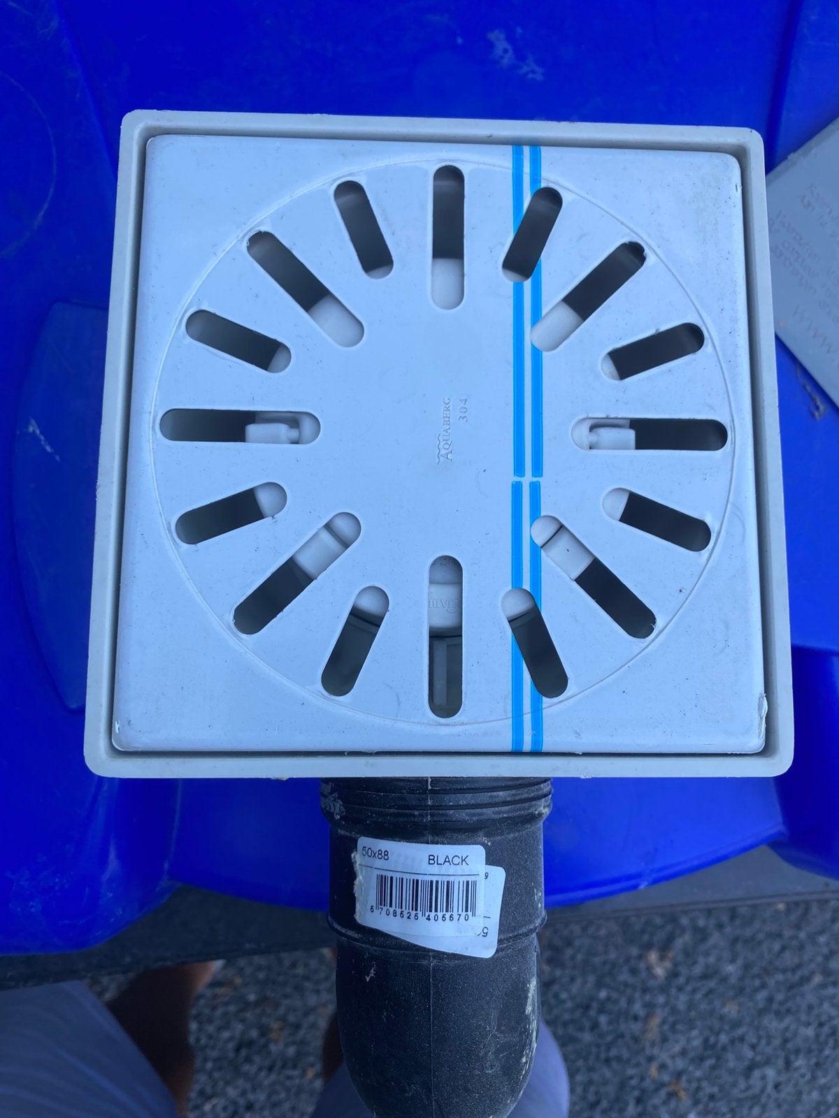 Afvoerputje douche, Ophalen, Afvoer, Nieuw, Rvs