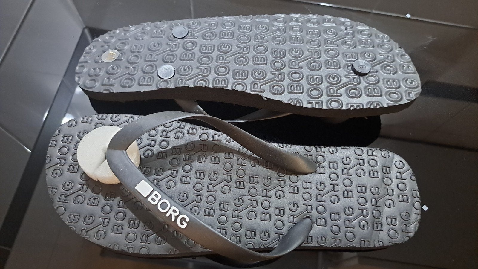Nieuwe Björn Borg Slippers Maat 44, Slippers, Zwart, Nieuw, Ophalen of Verzenden