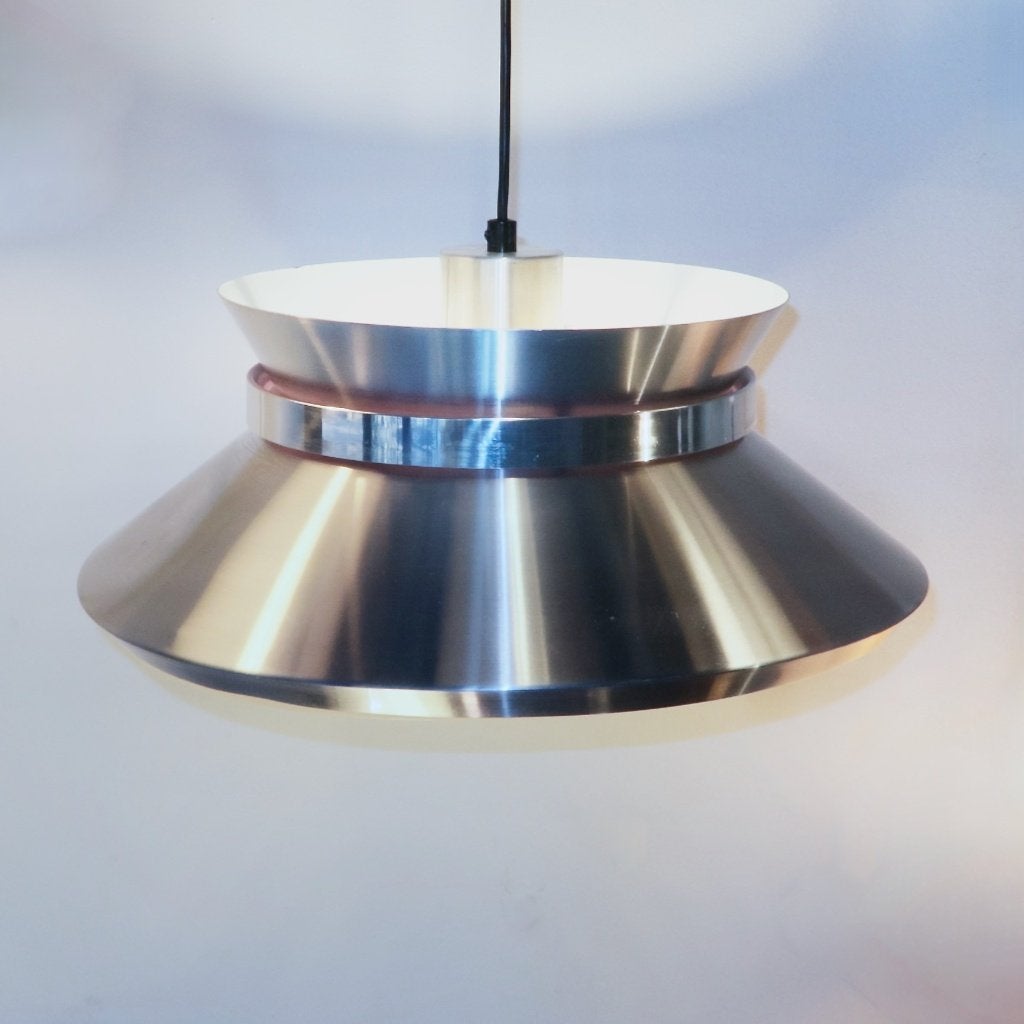 hanglamp Carl Thore Granhaga Zweden aluminium 70s, -, -, Vintage, Granhaga