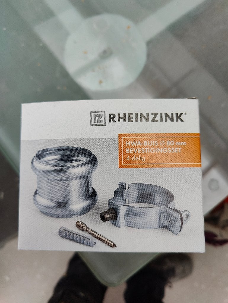 zinken regenpijp en materialen, Ophalen, Nieuw, Zink, Minder dan 2 meter