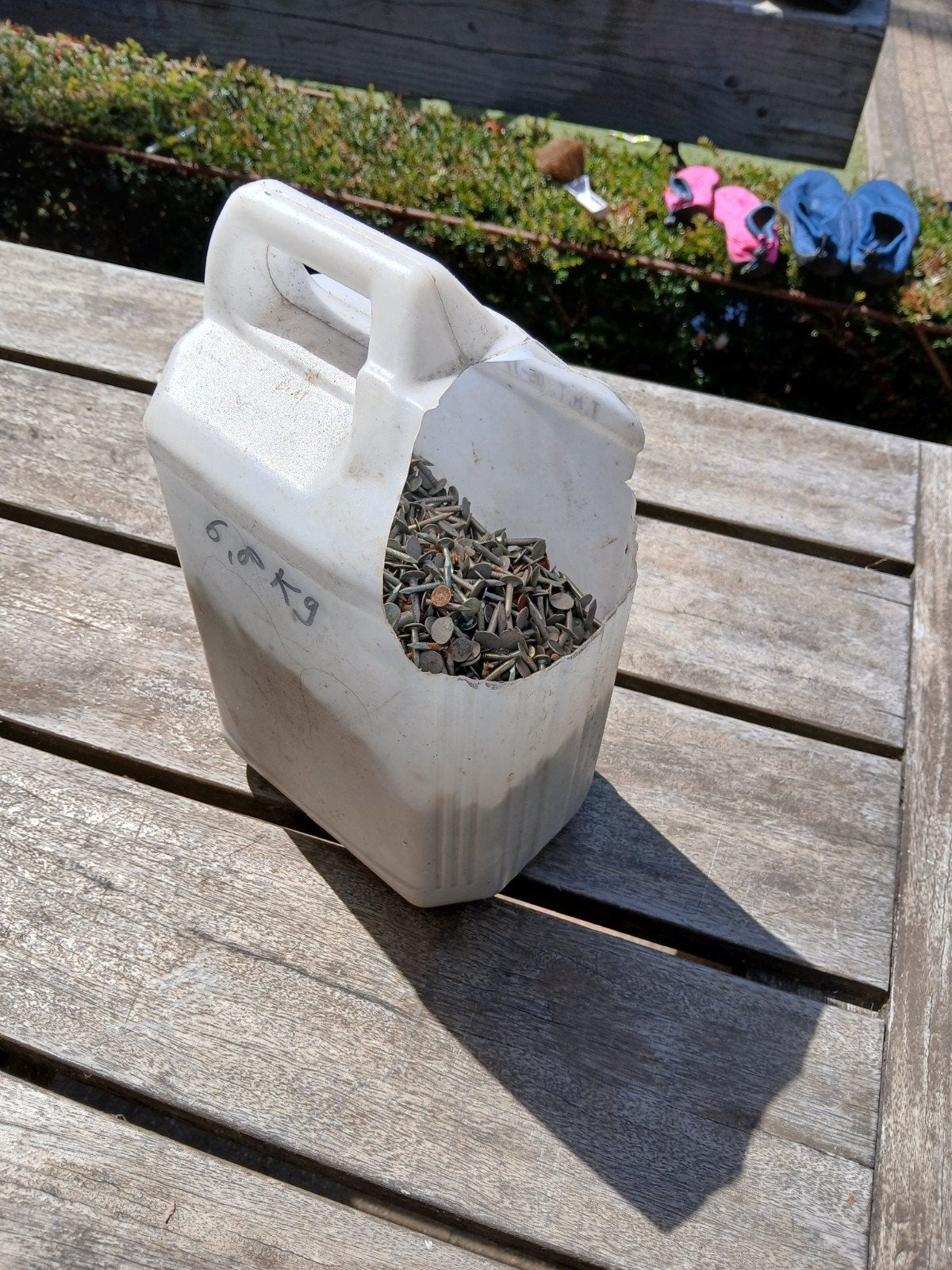 6,8kg asvalt nagels, Doe-het-zelf en Verbouw, Ophalen of Verzenden, Steen of Klei, 15 m² of meer, Dakpannen