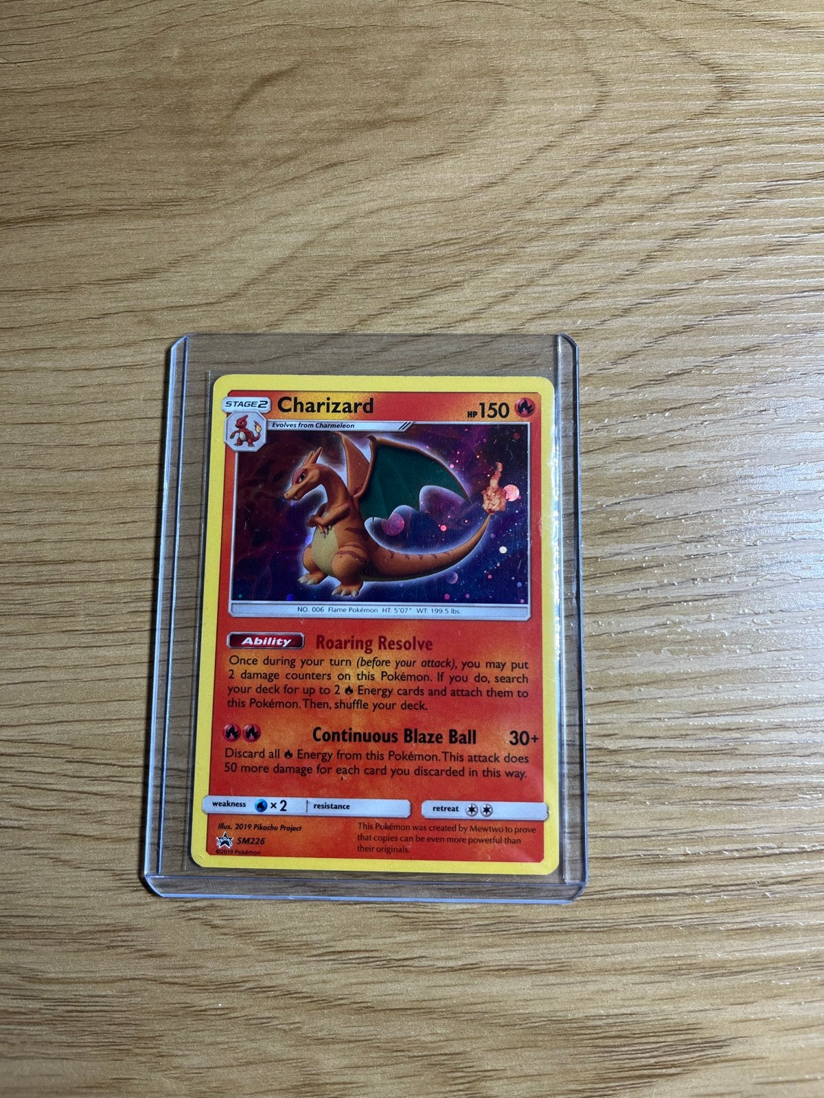 Charizard Pokémon kaart - Stage 2 - HP 150, Verzenden, Zo goed als nieuw, Losse kaart