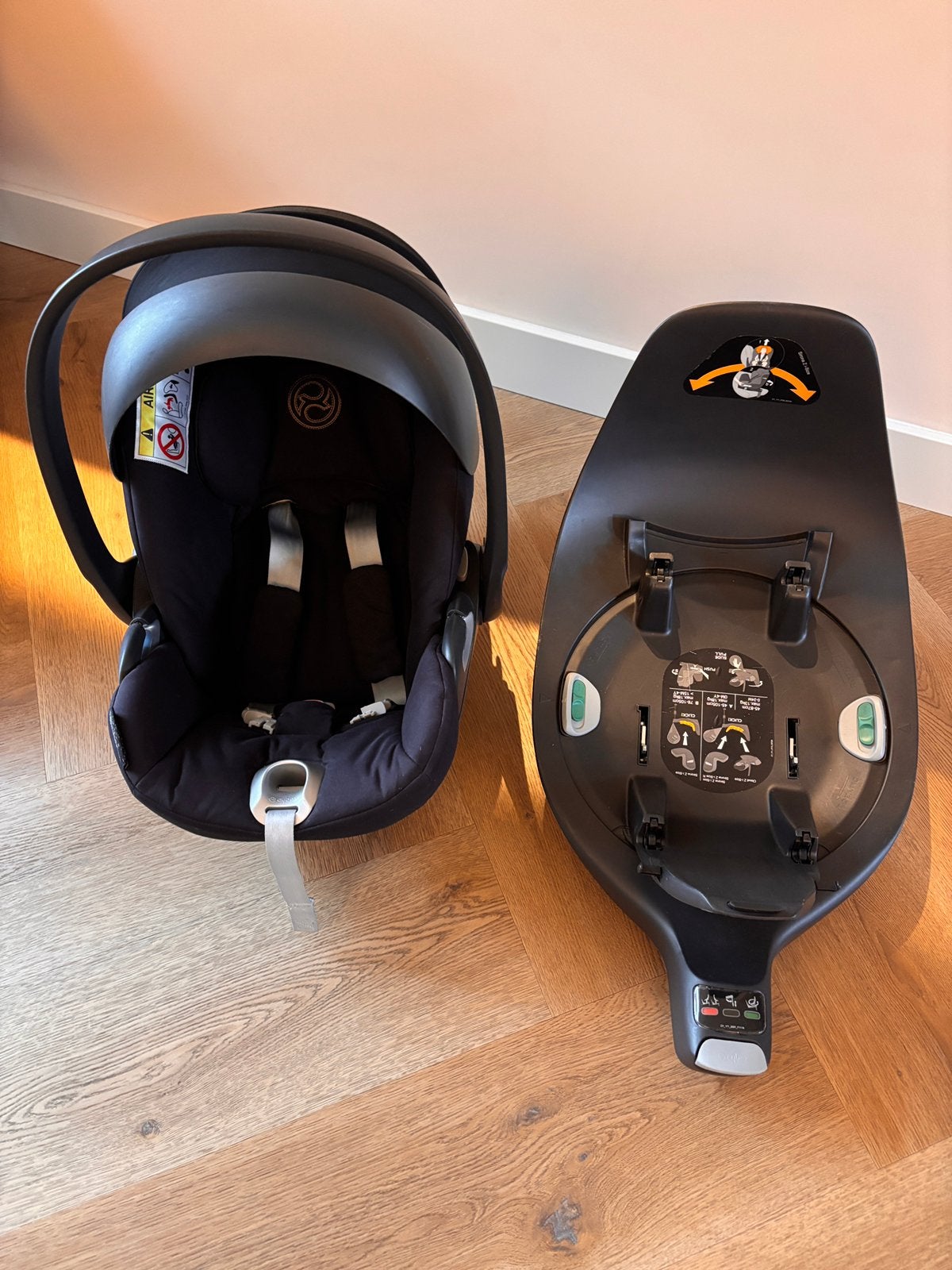 Cybex Sirona Z i-Size autostoel met draaibare Isofix base, Verstelbare rugleuning, Zo goed als nieuw, Isofix, 0 t/m 13 kg