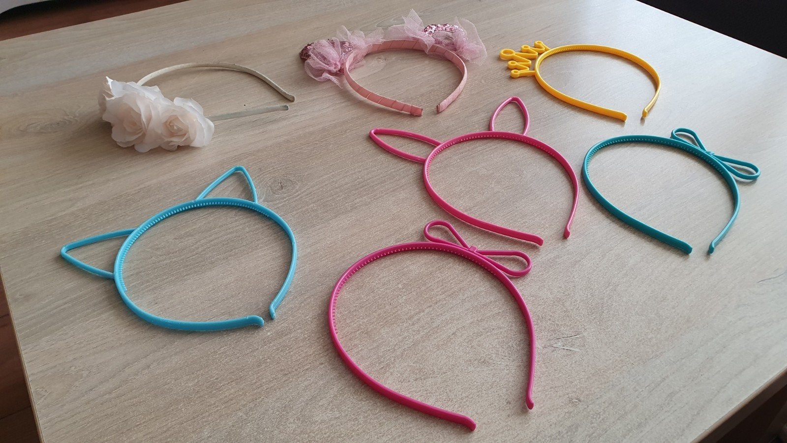 Kinderdiadeem( en)., Kinderen en Baby's, Kindermode-accessoires, Ophalen of Verzenden, Zo goed als nieuw