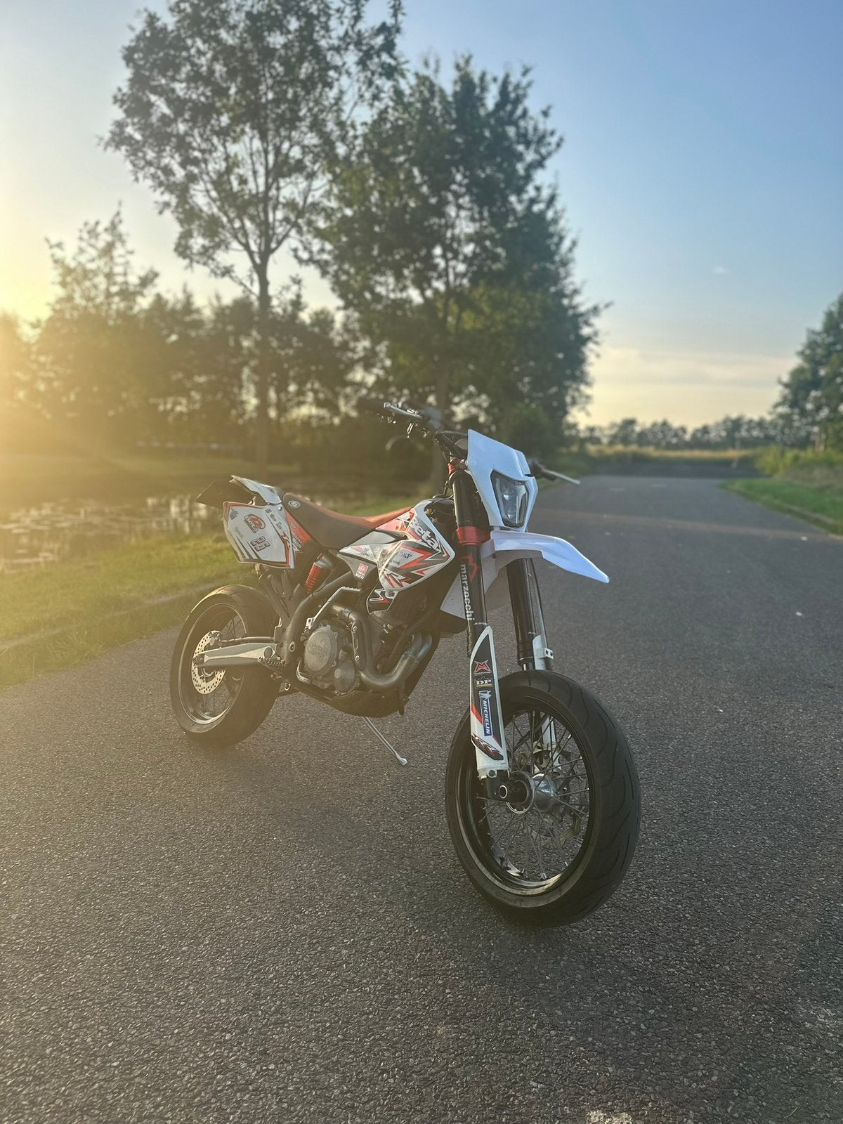 BETA 525RR 2009 Supermoto Supermotard A1 A2 no exc 450 500, 6 versnellingen, Gebruikt, 510 cc, Ophalen