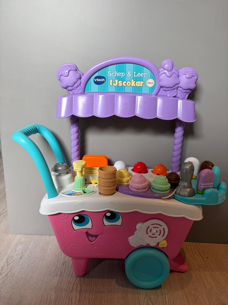Vtech speel en leer ijscokar, Kinderen en Baby's, Ophalen