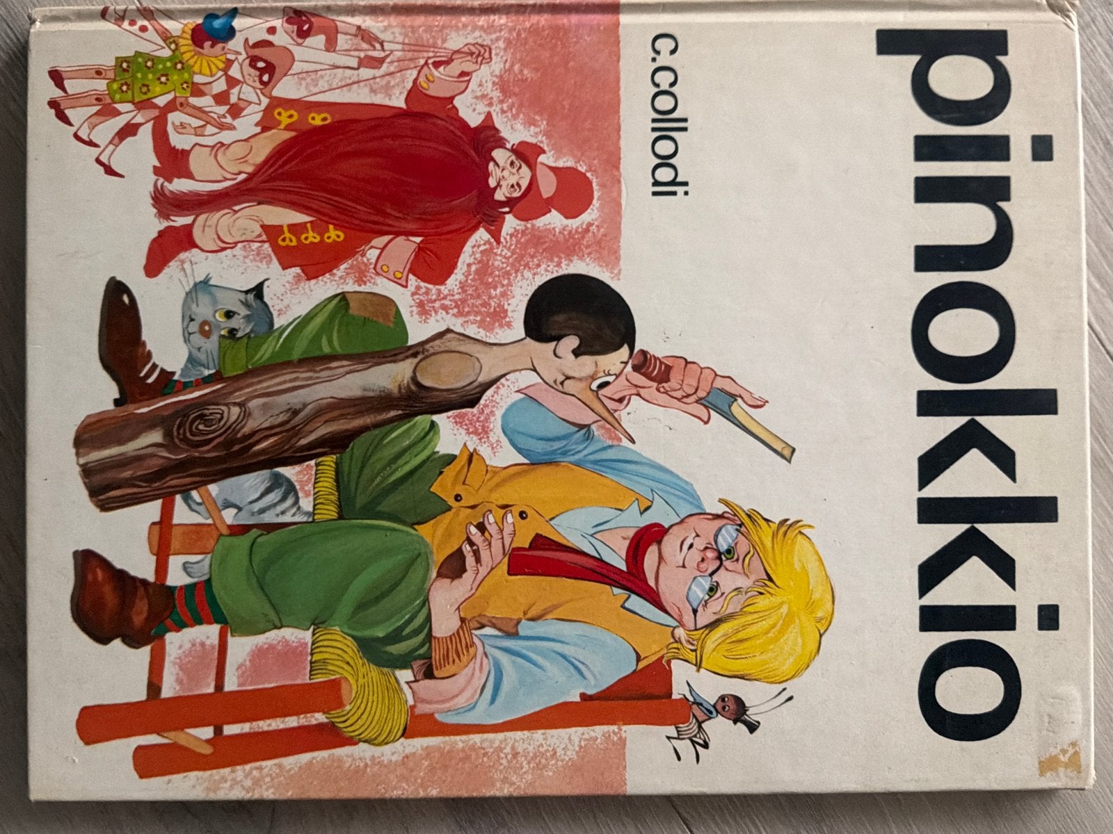 Pinokkio - Klassiek Sprookjesboek van C. Collodi, Ophalen of Verzenden, Gelezen, Sprookjes