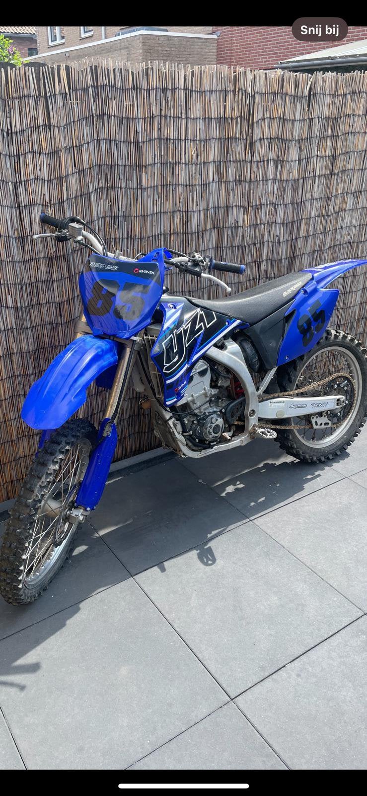 Yamaha yzf 250 2008, Ophalen, Gebruikt, Yamaha