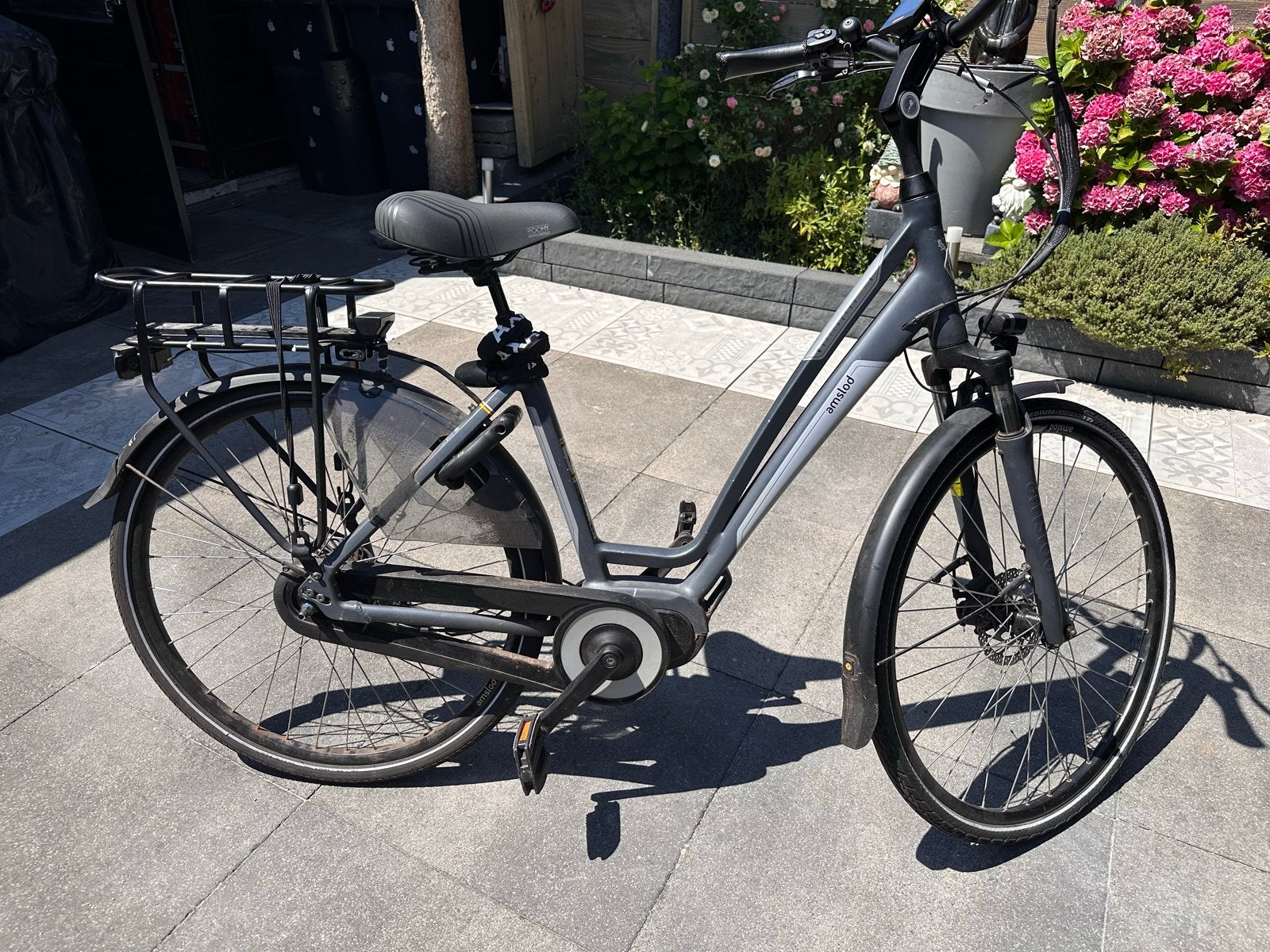 Elektrische fiets Amslod wellington mx600, Gebruikt, 51 tot 55 cm, 50 km per accu of meer, Ophalen