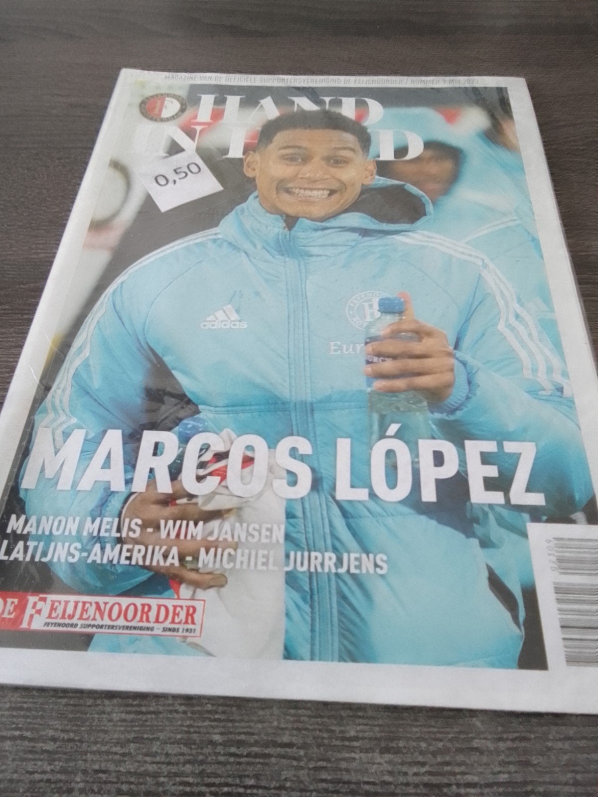Hand in Hand - Marcos López - Feyenoord Supportersvereniging, Ophalen, Gelezen, Sport en Vrije tijd
