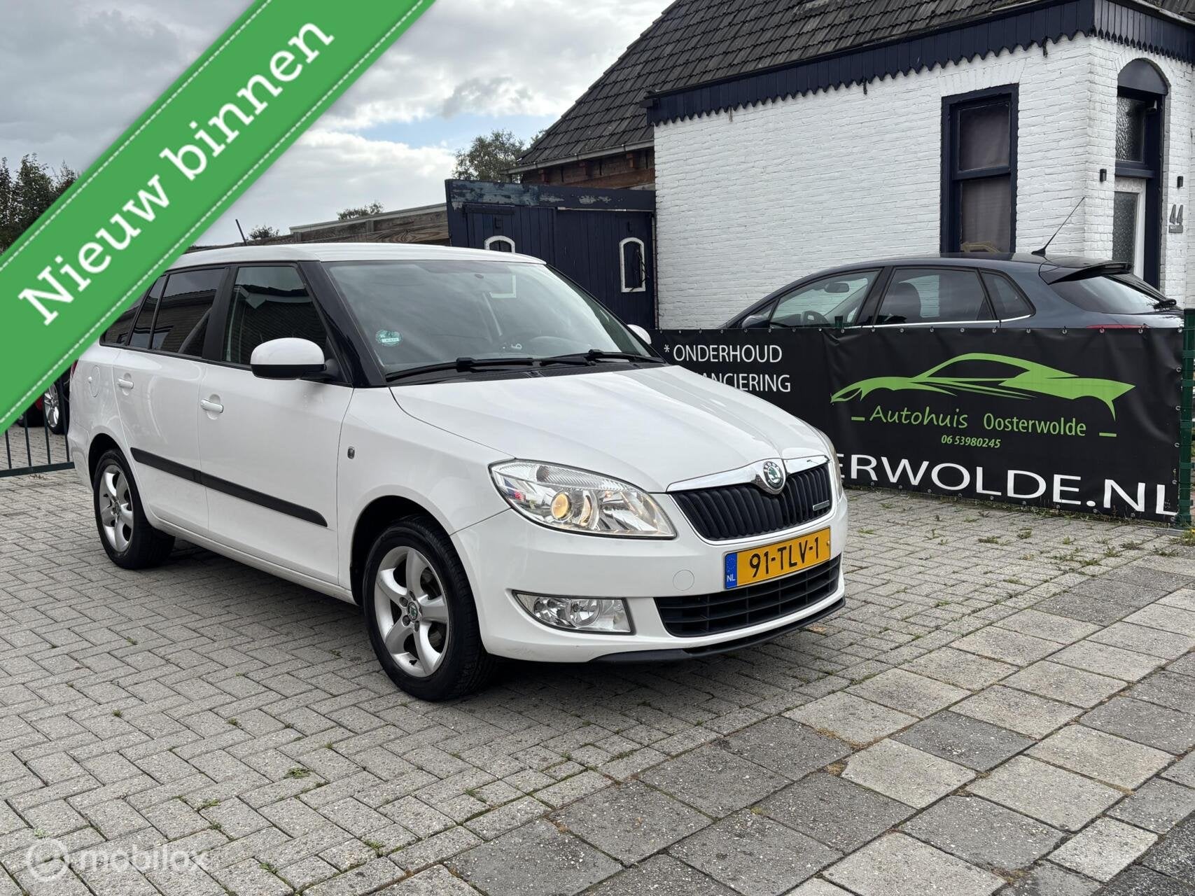 Skoda Fabia Combi 1.2 TDI | airco | cruise | nieuwe apk !, Auto's, Euro 5, 1199 cc, Wit, Origineel Nederlands