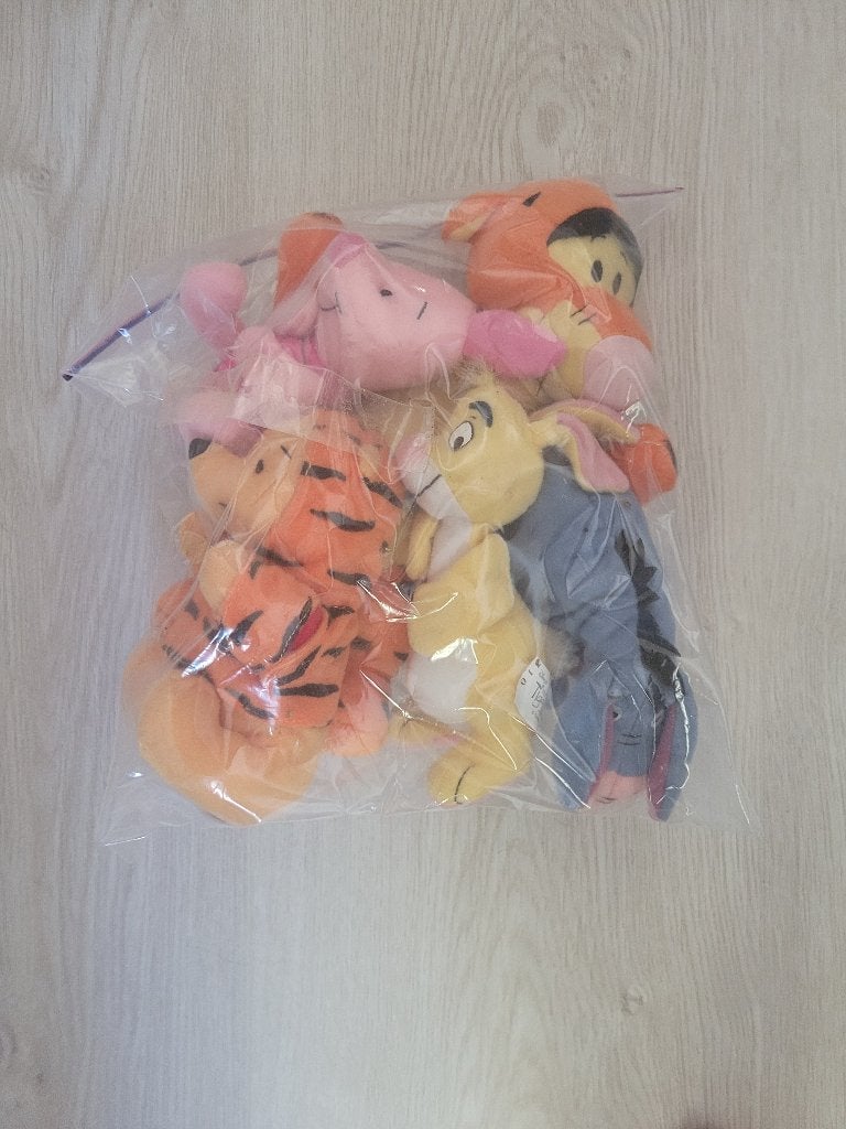 Disney knuffeltjes Winnie the Pooh, Ophalen of Verzenden, Winnie de Poeh of vrienden, Zo goed als nieuw, Knuffel
