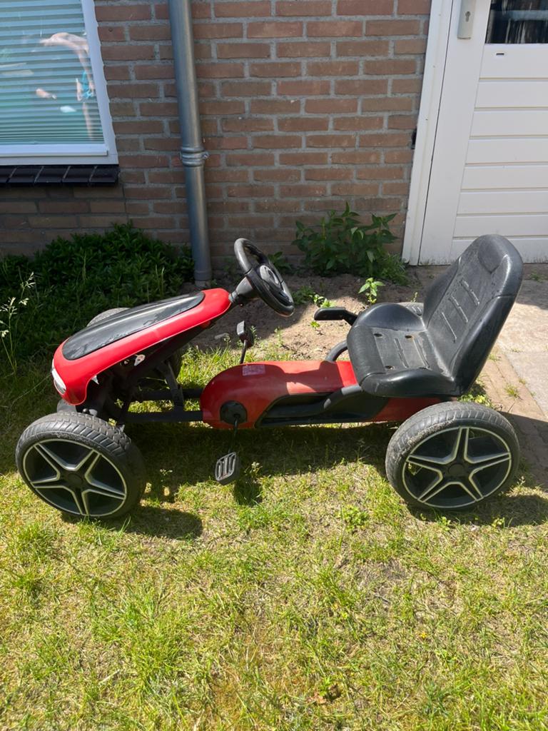 Mercedes Skelter, stoere kinderwagen met werkend geluid, Kinderen en Baby's, Speelgoed | Buiten | Skelters, Ophalen, Gebruikt