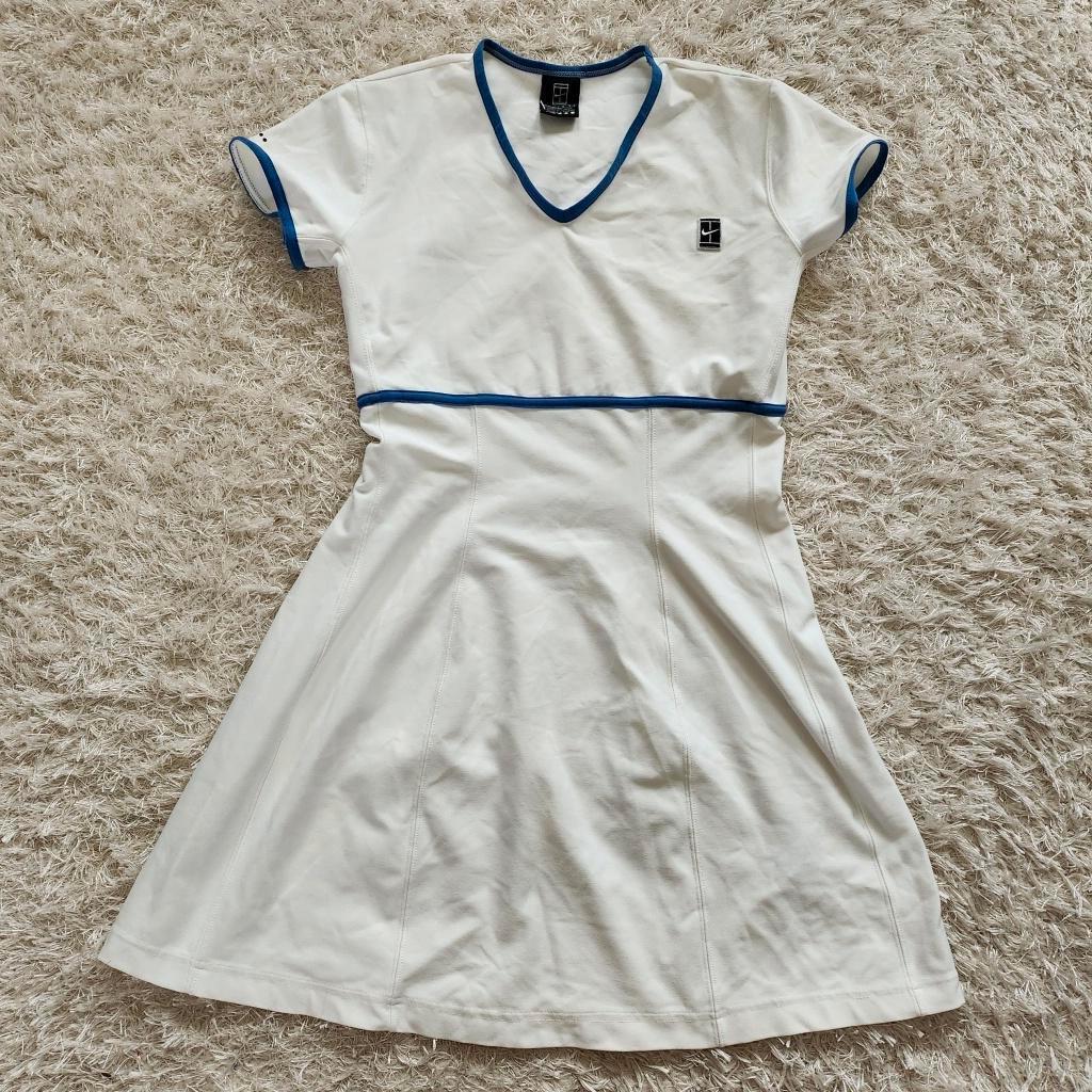 Nieuw: Nike tennis-jurkje maat L, Wit, Nike, Nieuw, Ophalen of Verzenden