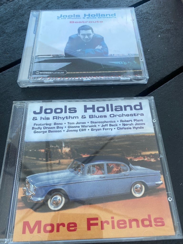 Jools Holland CD's: Beatroute & More Friends (2 stuks), Ophalen of Verzenden, Zo goed als nieuw