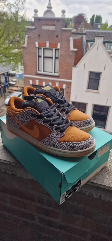 Nike SB Dunk Low Safari US10.5 EU44.5, Overige kleuren, Nike, Nieuw, Ophalen of Verzenden