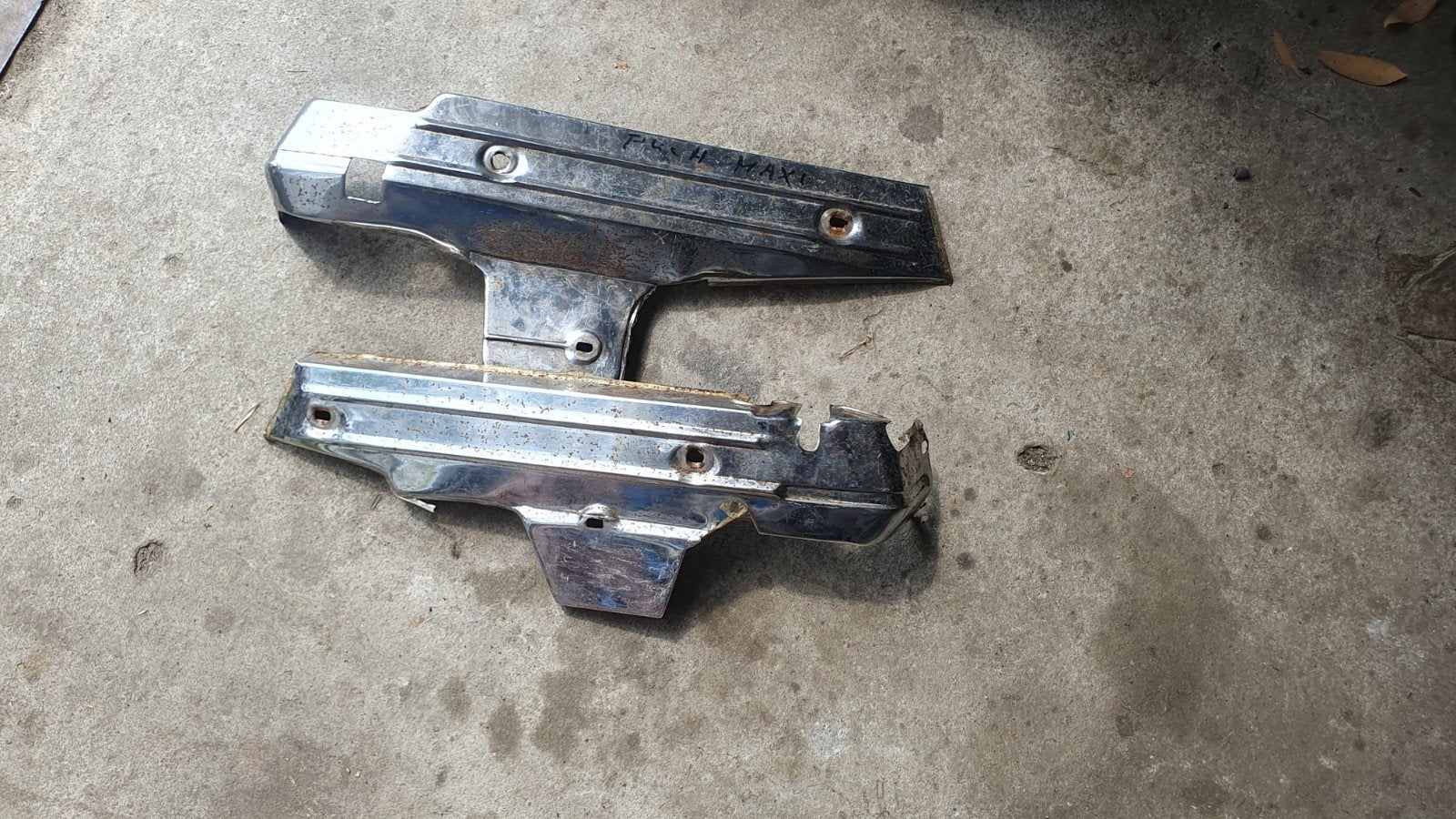 Stalen zijkappen puch maxi., Ophalen, Gebruikt, Kap, Puch maxi