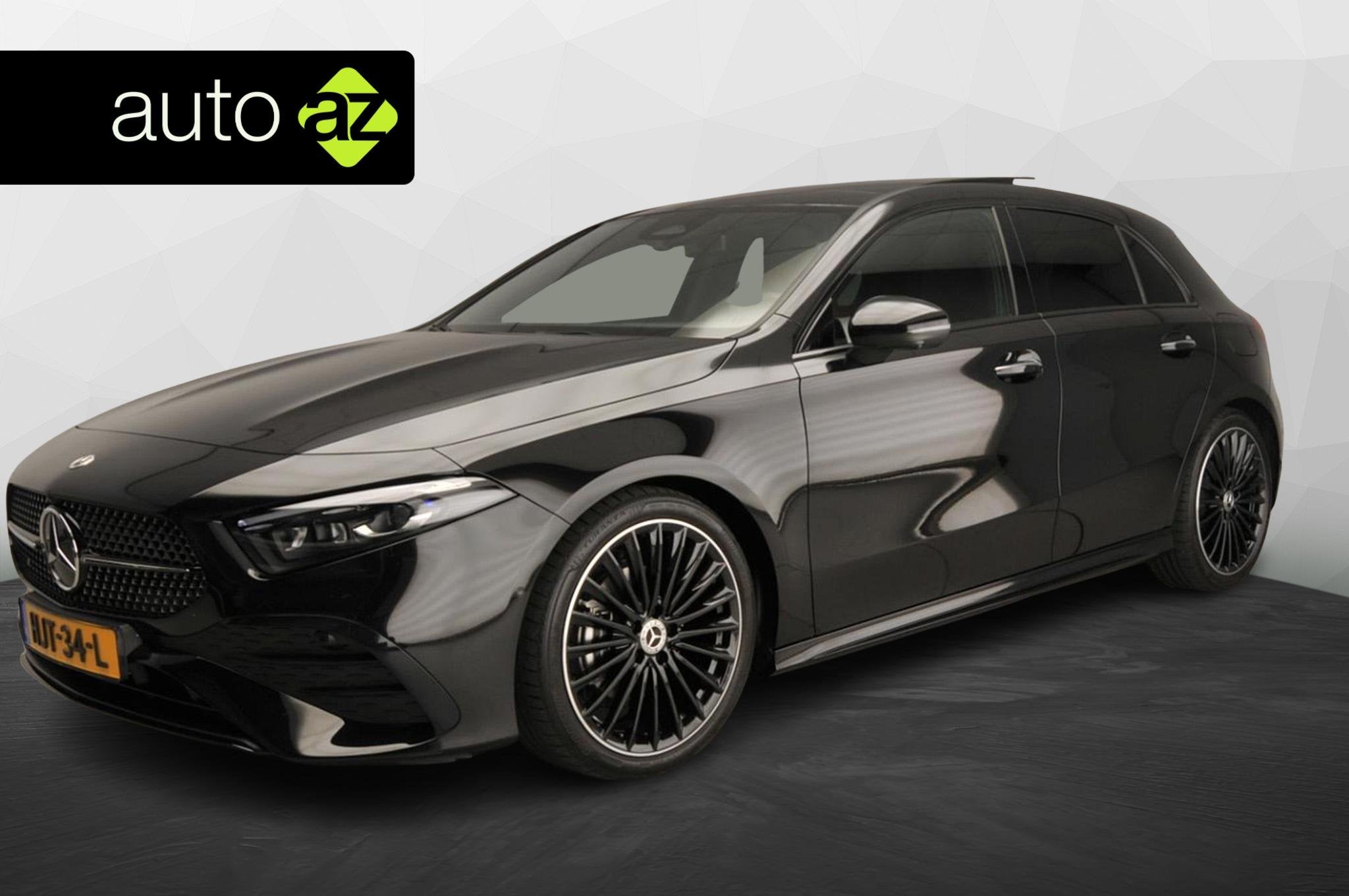 Mercedes-Benz A-klasse 180 Business Solution AMG Automaat /, Auto's, Mercedes-Benz, Gebruikt, 4 cilinders, Zwart, Origineel Nederlands