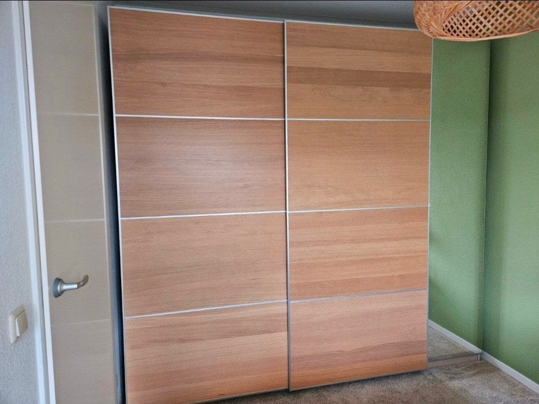 IKEA Pax Schuifdeuren en Spiegeldeur (enkel de deuren), Ophalen, Gebruikt, 150 tot 200 cm, Minder dan 25 cm