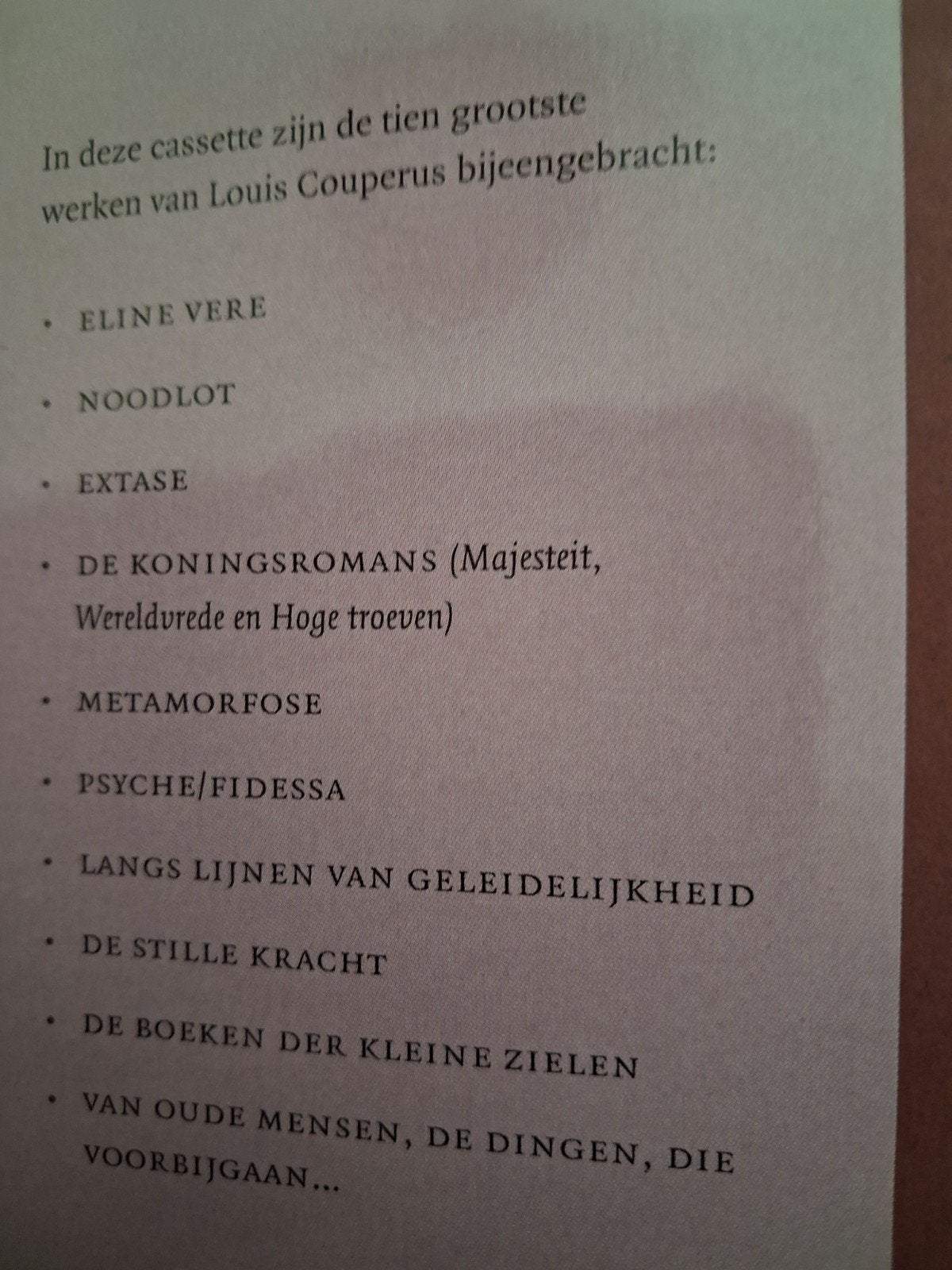 elite Vere en 9 anderen in doos, Ophalen of Verzenden, Zo goed als nieuw