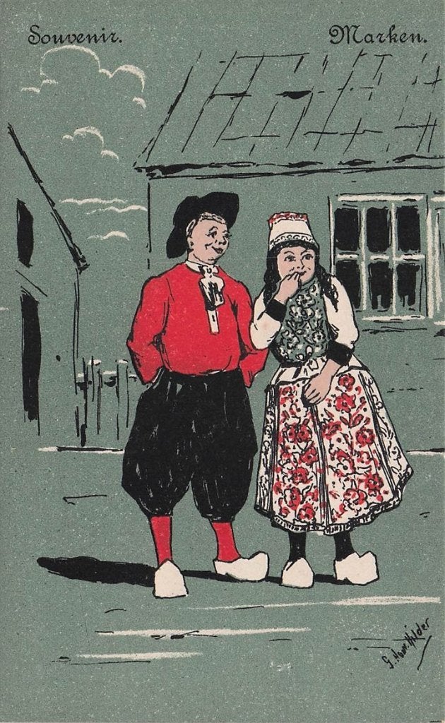 702-265-015 Souvenir Marken., Verzamelen, Verzenden, Voor 1920, Noord-Holland