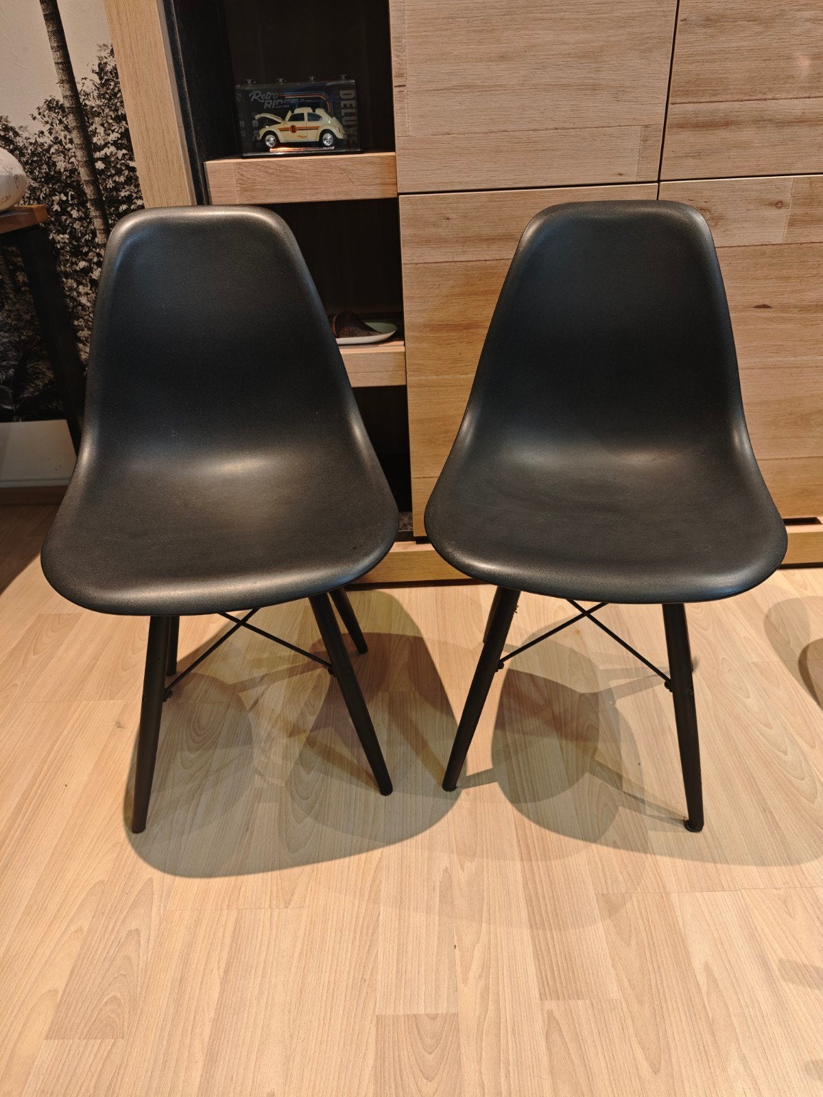 Stoelen 6 stuks ! Vaste prijs !, Huis en Inrichting, Stoelen, Ophalen, Zwart