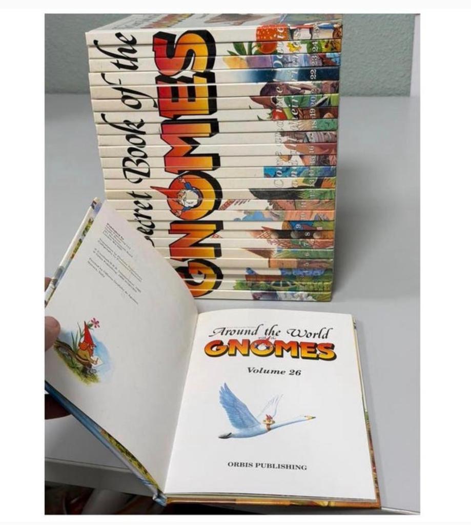 The Secret Book of the GNOMES - Volume 1-26 David kabouter, Boeken, Ophalen of Verzenden, Zo goed als nieuw, Kind en Jeugd