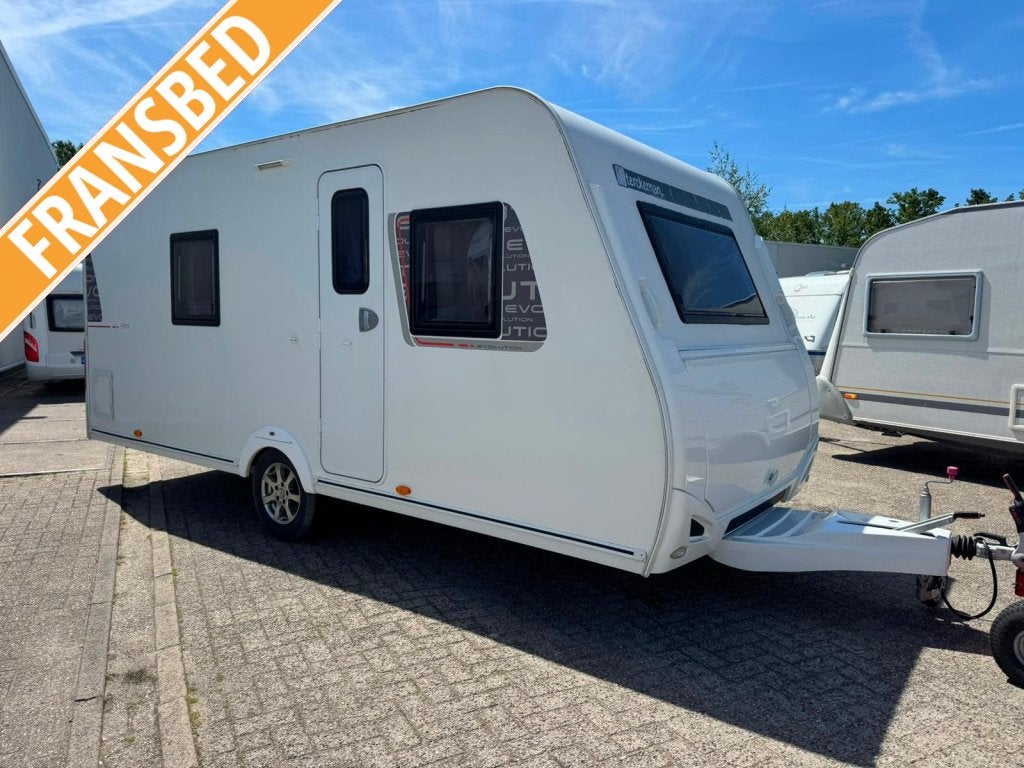 Sterckeman Evolution 470 ,rondzit,voortent, Caravans en Kamperen, Caravans, Sterckeman, Bedrijf, Overige typen, 4 tot 5 meter