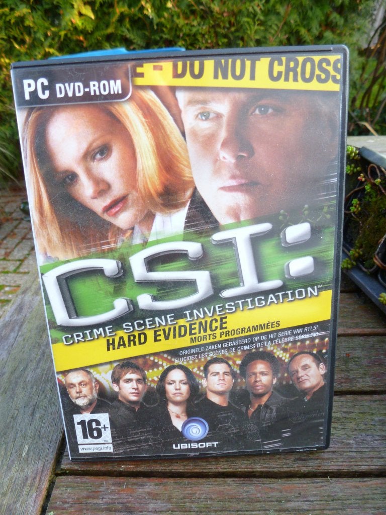 CSI hard evidence pc dvd rom, Avontuur en Actie, 1 speler, Ophalen of Verzenden, Zo goed als nieuw
