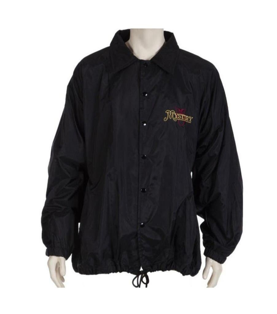 Vintage Michael Jackson King of Pop Coach Jacket, Ophalen of Verzenden, Zo goed als nieuw, Maat 48/50 (M), Zwart