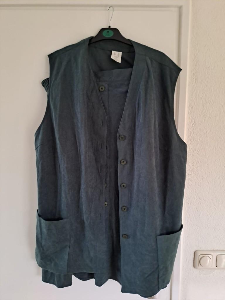 2-delig setje Alpen klederdracht mt 52 groen., Kleding | Dames, Ophalen of Verzenden, Gedragen, Groen, Blouse of Tuniek