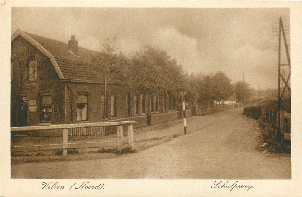 702-017-023 Velsen Schulpweg, Verzenden, Voor 1920, Noord-Holland