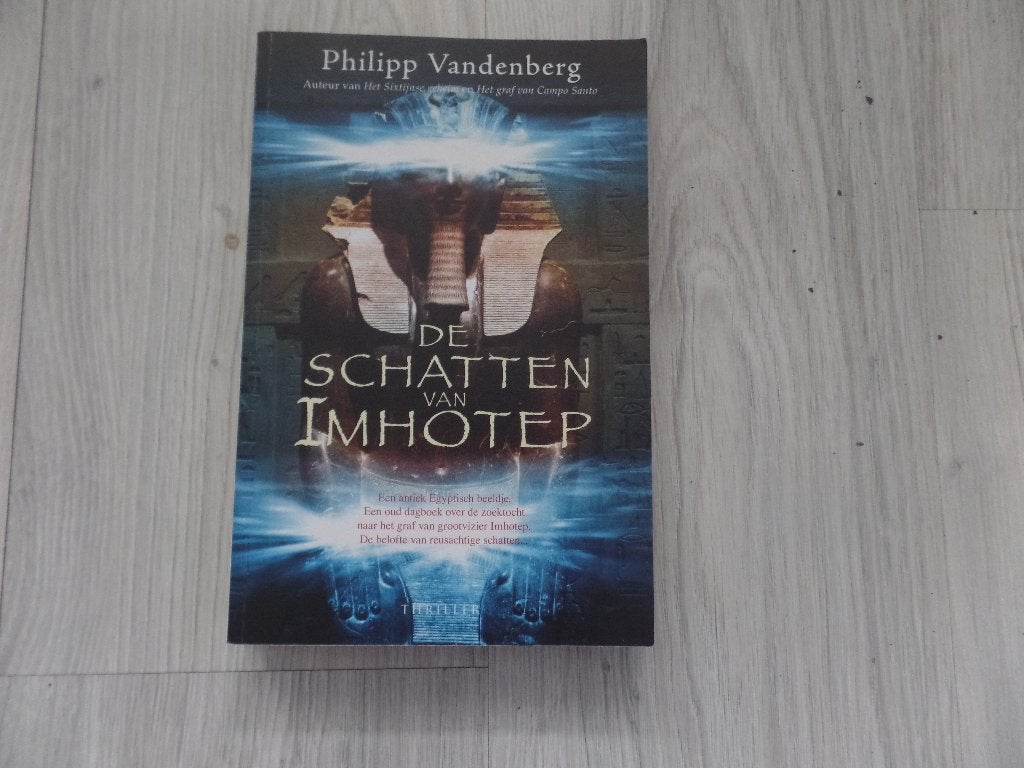 Philipp Vandenberg de schatten van Imhotep, Ophalen of Verzenden, Gelezen, Philipp Vandenberg